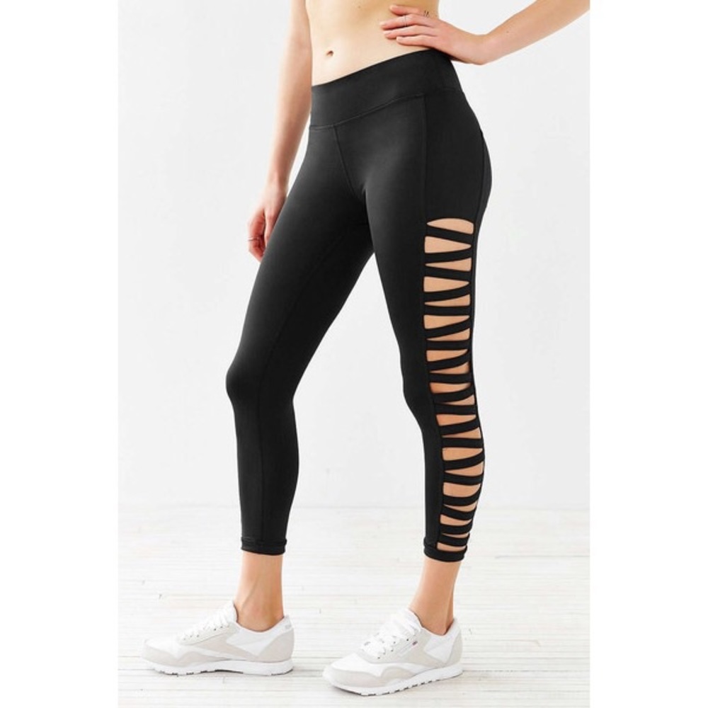 Urban Outfitters criss cross running leggings